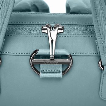 Mini women's anti-theft backpack Pacsafe Citysafe CX Econyl - mint