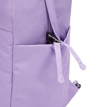 Anti-theft urban backpack Pacsafe Go 15 l - lavender