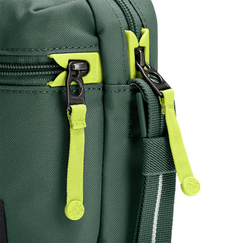 City anti-theft shoulder bag Pacsafe Go - Green