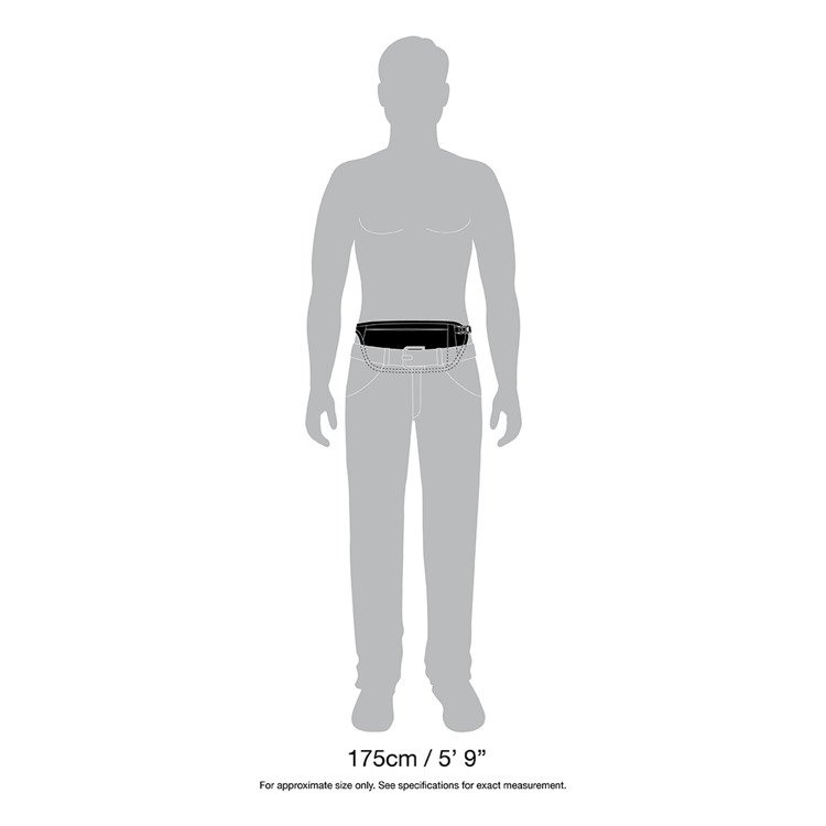 RFID Pacsafe Coversafe V100 waist wallet - gray