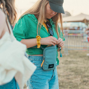 Pacsafe GO anti-theft shoulder bag - mint