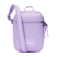 City anti-theft shoulder bag Pacsafe Go - lavender