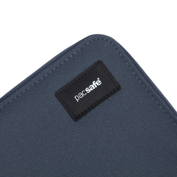 Portfel męski duży RFID Pacsafe - granatowy