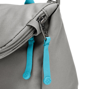 Folding women's anti-theft bag Pacsafe Go - stone