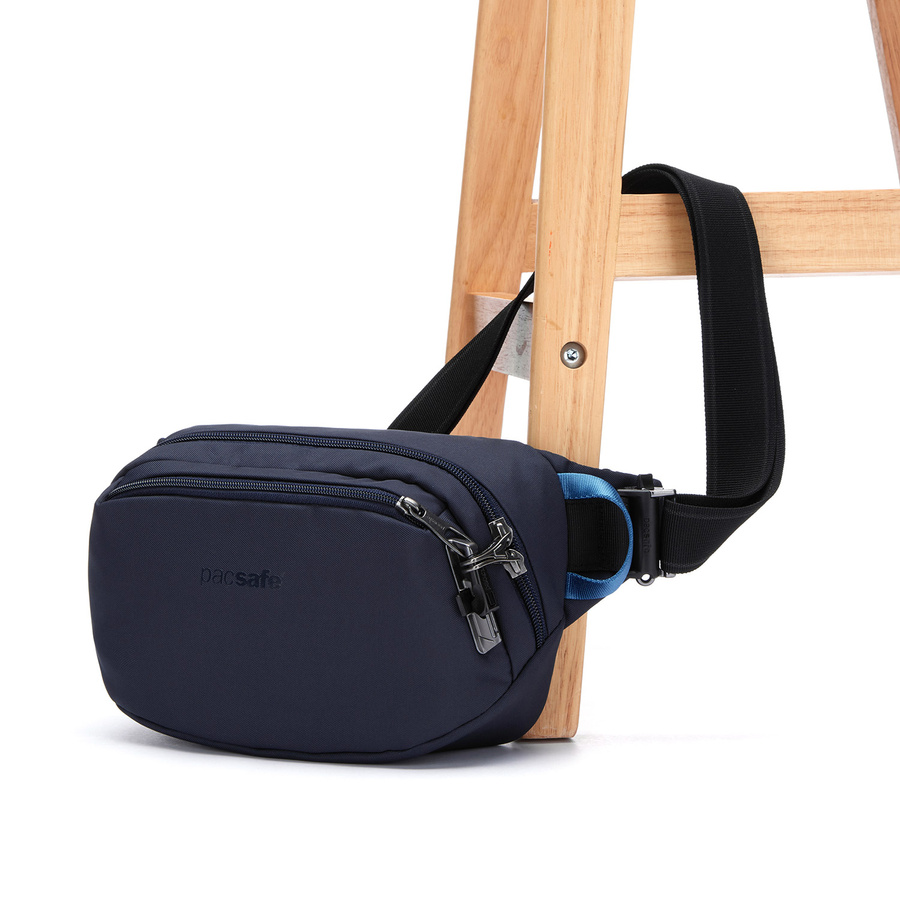 Pacsafe V anti-theft hip pack - ocean