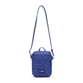 City anti-theft shoulder bag Pacsafe Go - cerulean blue