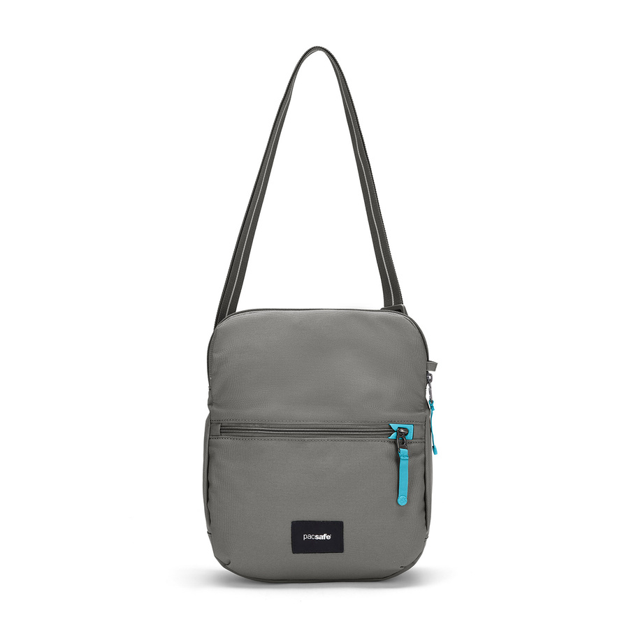 Folding women's anti-theft bag Pacsafe Go - stone