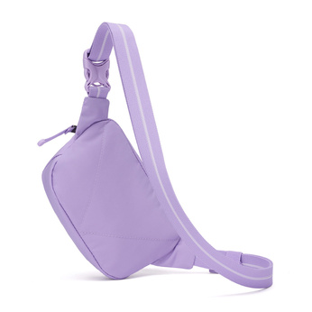 Pacsafe Go anti-theft hip pack - lavender
