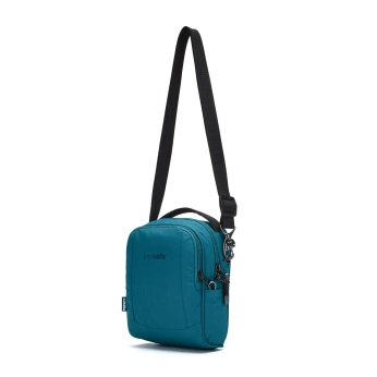 Anti-theft shoulder bag Pacsafe LS100 - turquoise