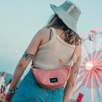 Pacsafe Go Lunar Urban Anti-Theft Bag - Pink