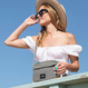 Urban small anti-theft bag Pacsafe Go - stone