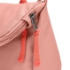 Folding women's anti-theft bag Pacsafe Go - pink