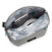 Folding women's anti-theft bag Pacsafe Go - stone