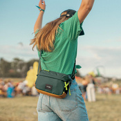 Torba antykradzieżowa miejska mała Pacsafe Go - zielona