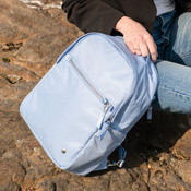 Women's anti-theft backpack 10 L Pacsafe W - light blue