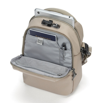 Pacsafe V anti-theft city bag -  Beige