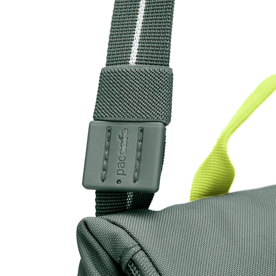 Folding women's anti-theft bag Pacsafe Go - stone