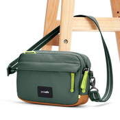 The small urban anti-theft bag Pacsafe Go - green