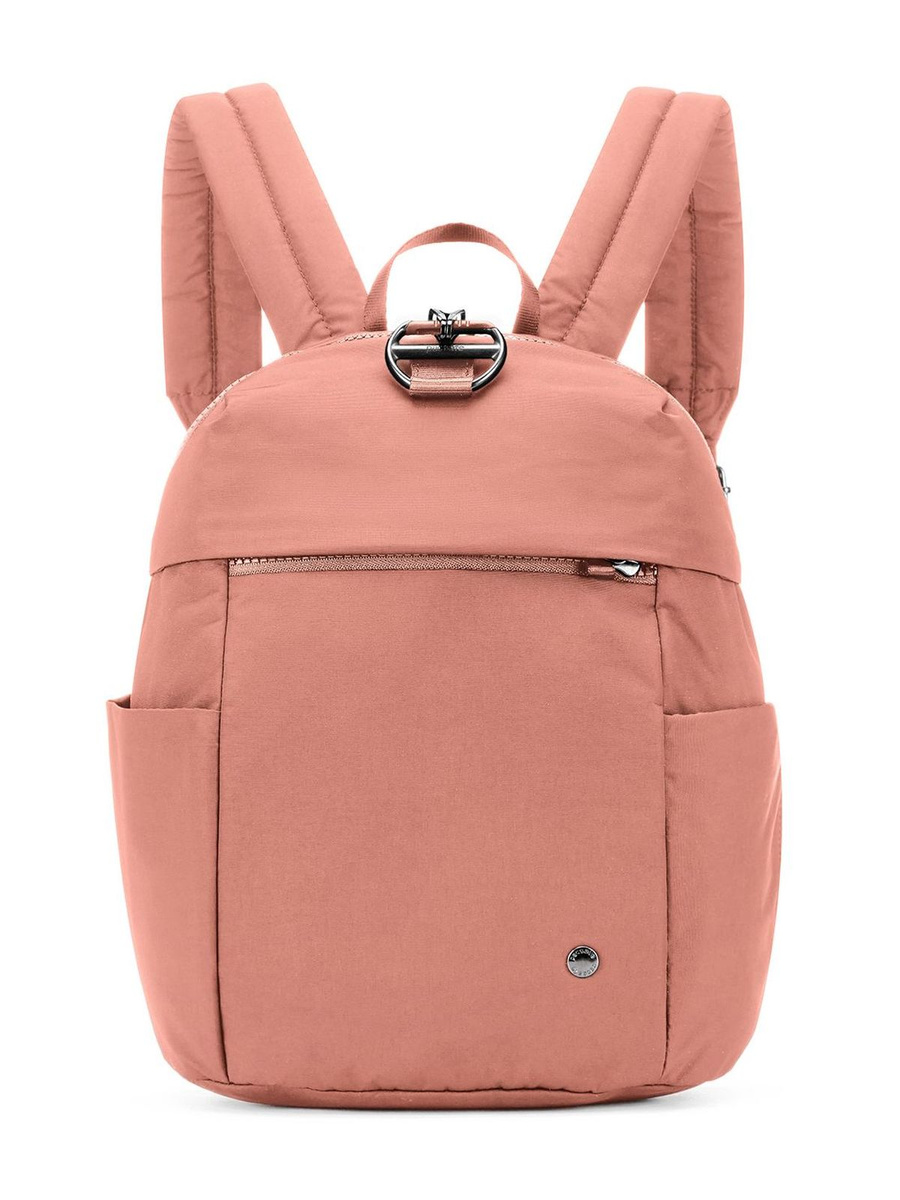 Mini women's anti-theft backpack 8L Pacsafe Citysafe CX Econyl® - pink