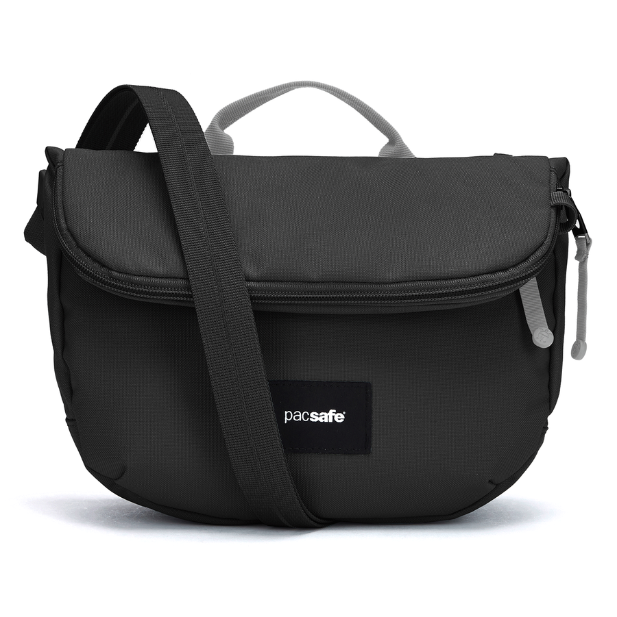 Folding women's anti-theft bag Pacsafe Go - black