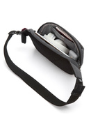 Anti-theft waist pack made from recycled materials Pacsafe Vibe 100 - dark grey.