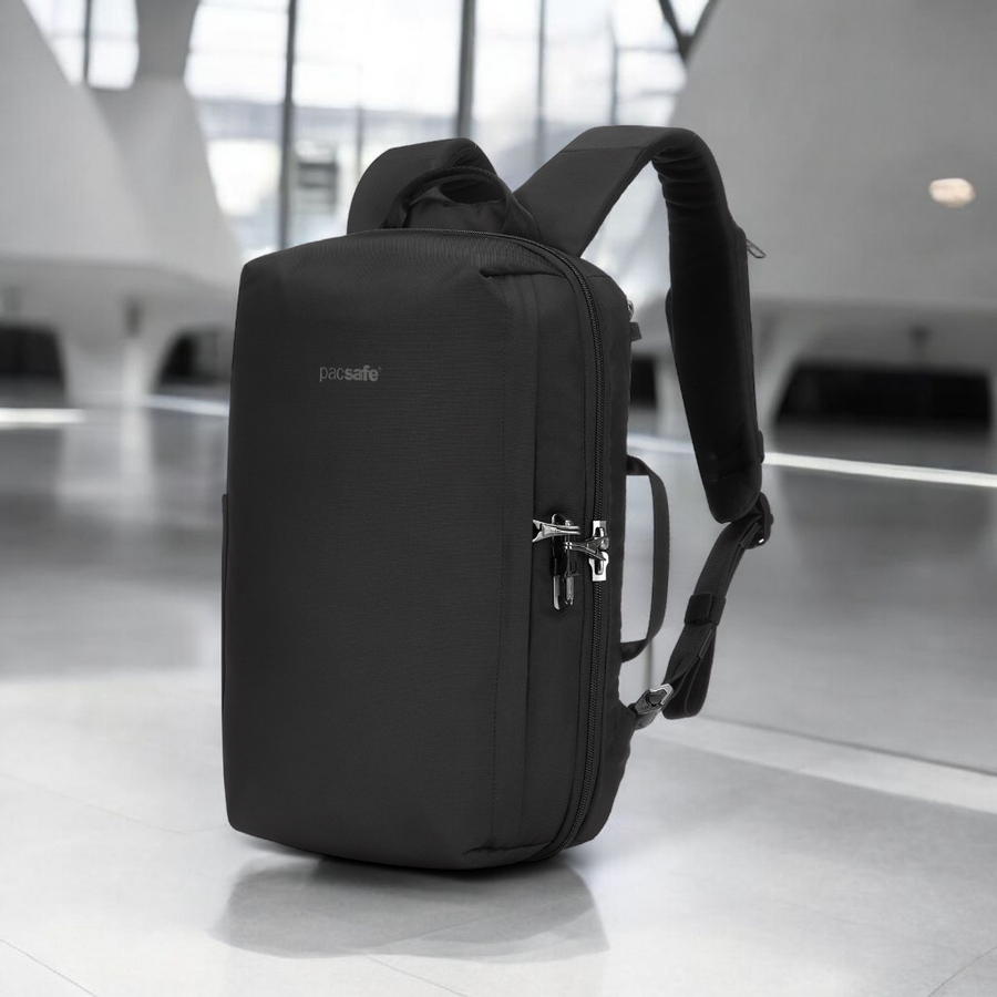 Anti-theft laptop backpack Pacsafe Metrosafe X 13' - black