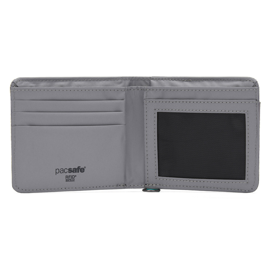 Pacsafe® RFIDsafe™ RFID blocking bifold wallet - stone