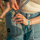 Pacsafe Go anti-theft urban shoulder bag - mint