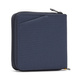 Men's small RFID Pacsafe wallet - coastal blue