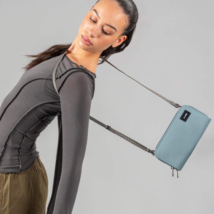 Cut resistant lanyardr Pacsafe - Grey