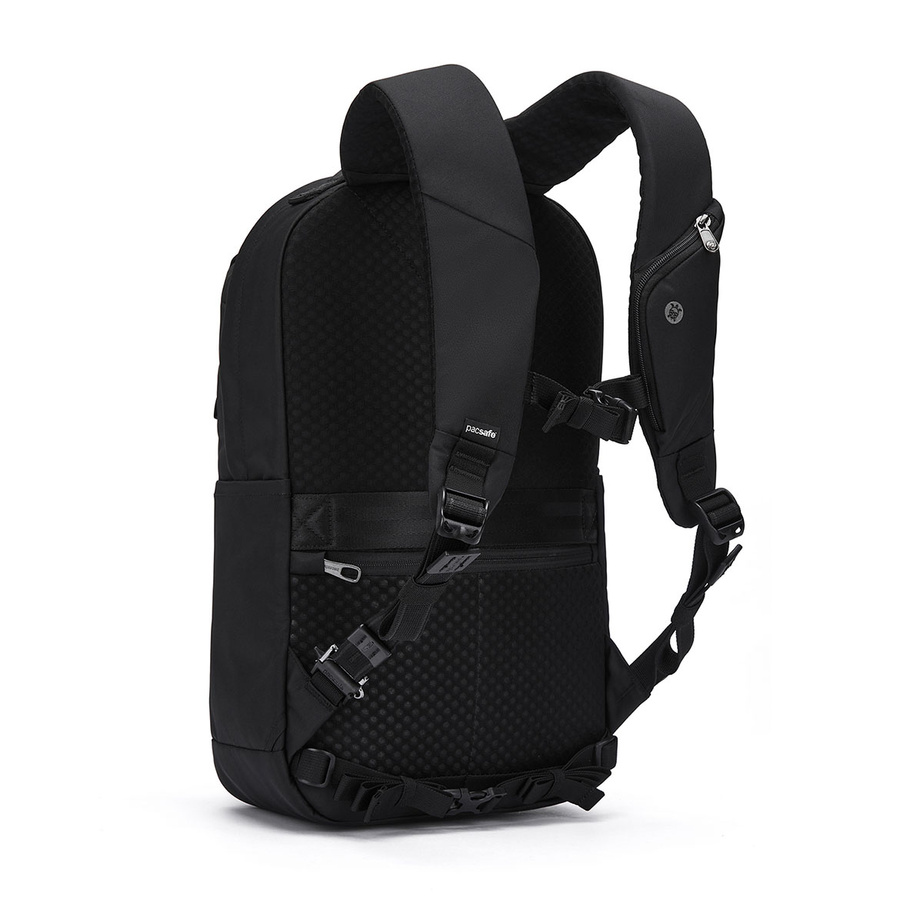 Plecak na laptopa antykradzieżowy Pacsafe Vibe 20L czarny