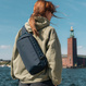 One-shoulder anti-theft backpack Pacsafe Vibe 325 Black