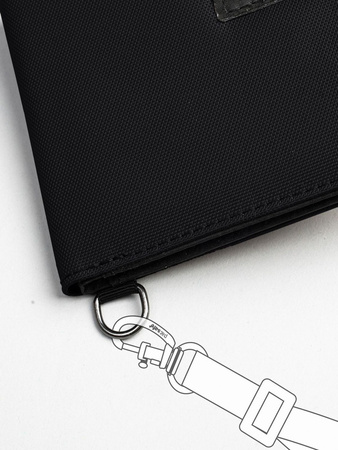 Anti-theft chain for wallet "Wallet chain" - Black
