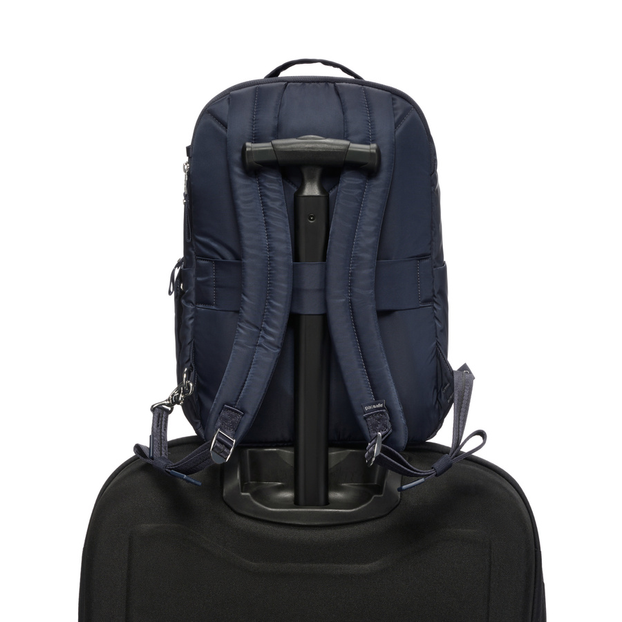 Women's anti-theft backpack 10 L Pacsafe W - navy blue