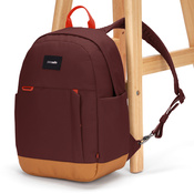 Anti-theft urban backpack Pacsafe Go 15 l - burgundy