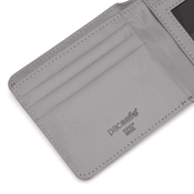 Pacsafe® RFIDsafe™ RFID blocking bifold wallet - stone