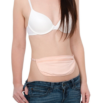 Portfel antykradzieżowy na pas Pacsafe Coversafe S100 - czarny