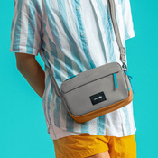 Torba antykradzieżowa miejska mała Pacsafe Go - szara