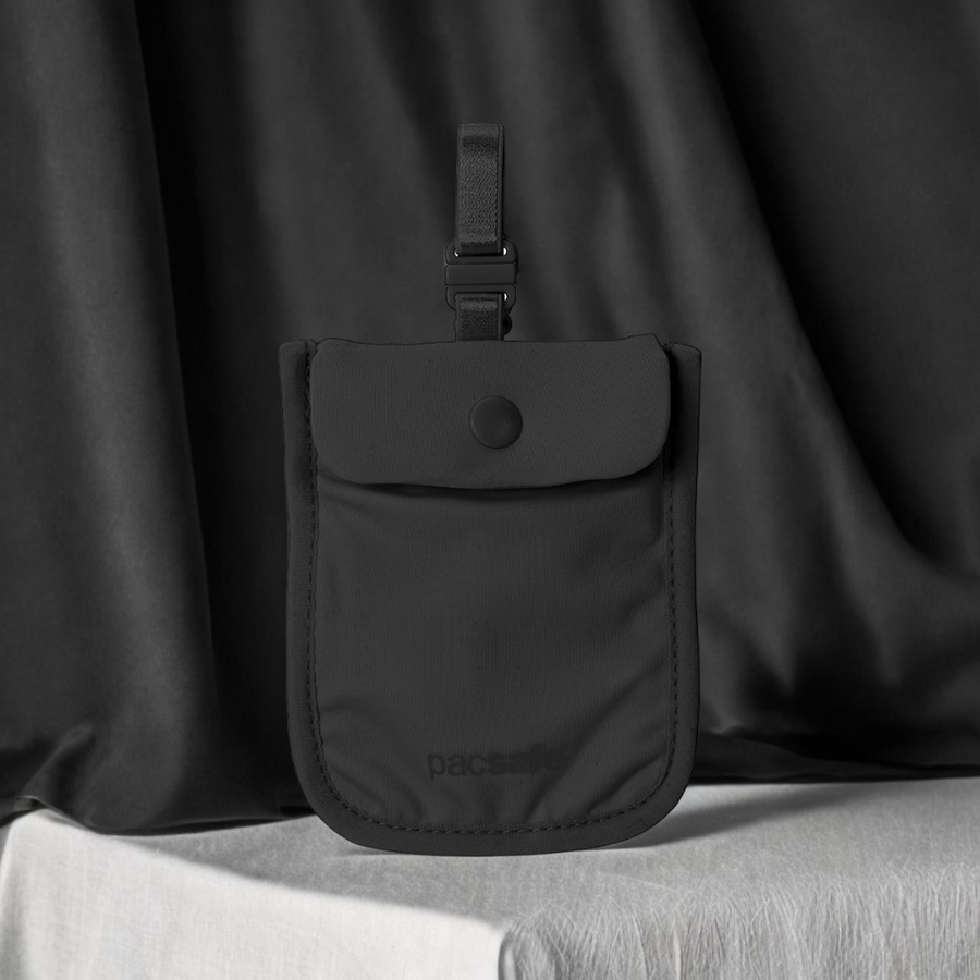 Secret travel bra pouch Pacsafe® Coversafe® S25- black