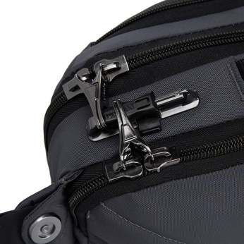 Pacsafe® EXP 12" anti theft sling crossbody - slate