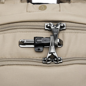 Plecak turystyczny antykradzieżowy na laptopa Pacsafe Vibe 24 l - beżowy
