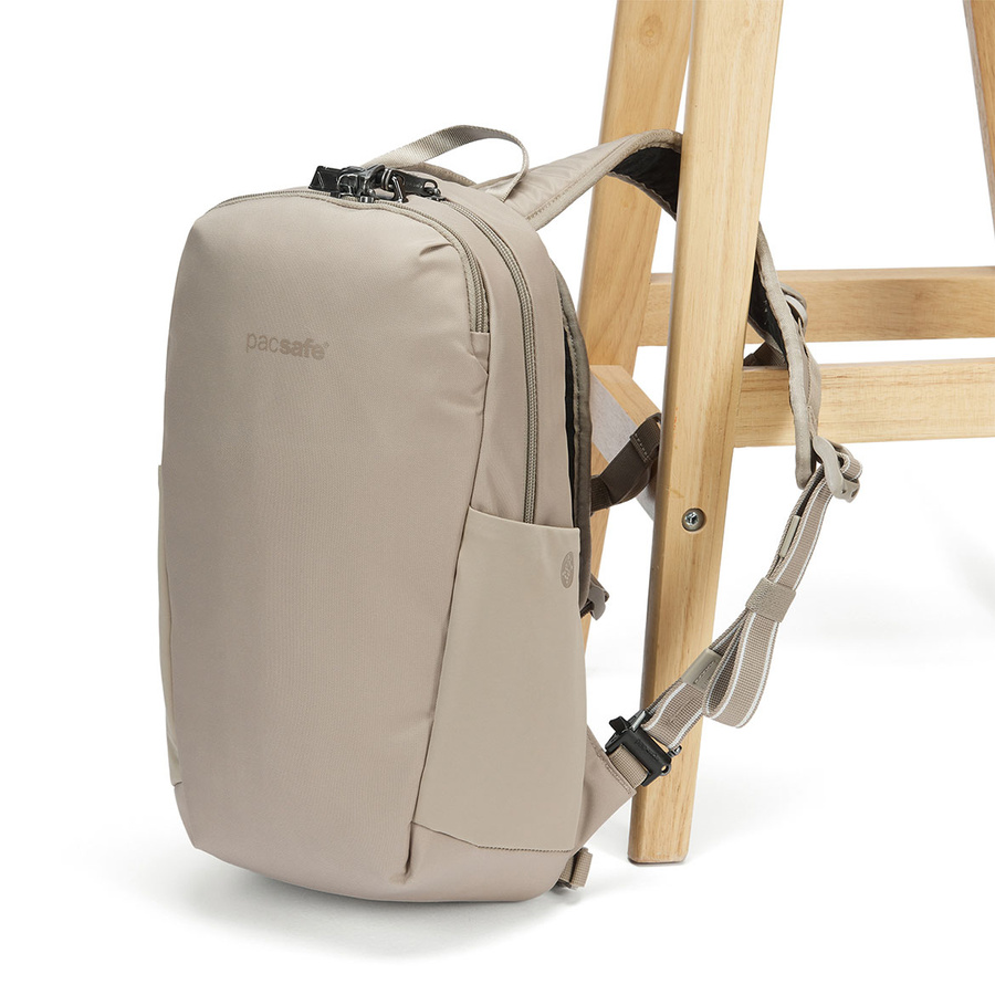 Anti-Theft Tech Backpack Vibe 12l - beige