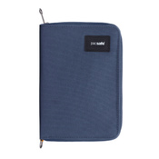 Men's large RFID wallet Pacsafe - coastal blue