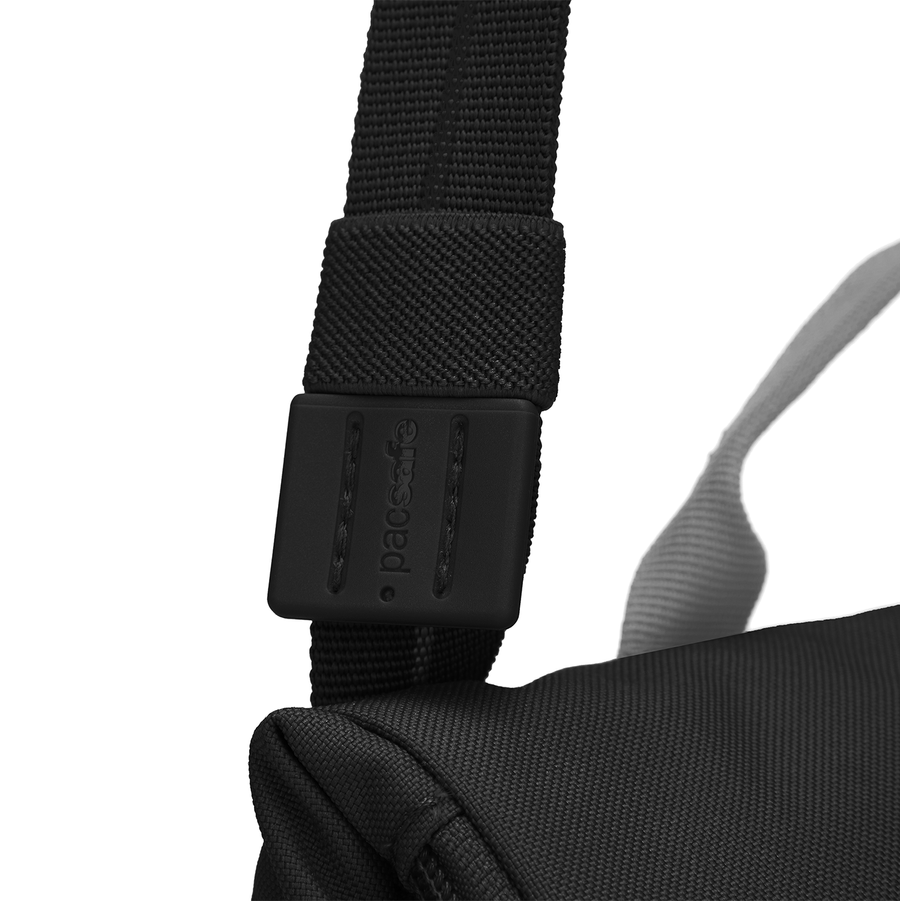 Folding women's anti-theft bag Pacsafe Go - black