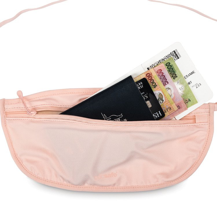 Secret travel waist pouch Pacsafe Coversafe S100 - black