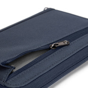 Men's large RFID wallet Pacsafe - coastal blue