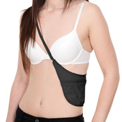 Secret travel body pouch Pacsafe Coversafe S80 - black