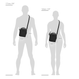 Anti-theft shoulder bag Pacsafe LS100 - black