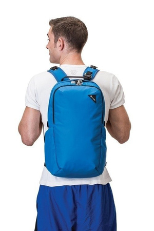 Plecak turystyczny antykradzieżowy na laptopa Pacsafe Vibe 24 l - czarny