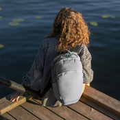 Anti-theft urban backpack 18l Pacsafe ECO Econyl® - grey